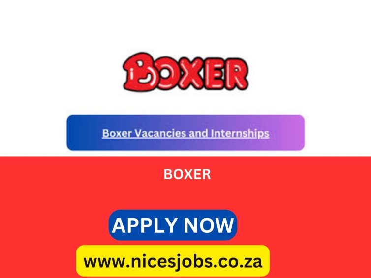 BOXER IS HIRING NOW