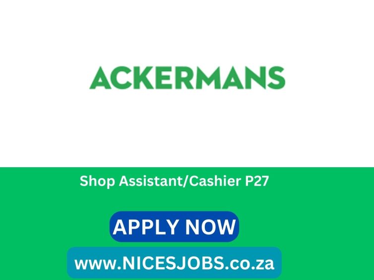 Shop Assistant ACKERMANS P27