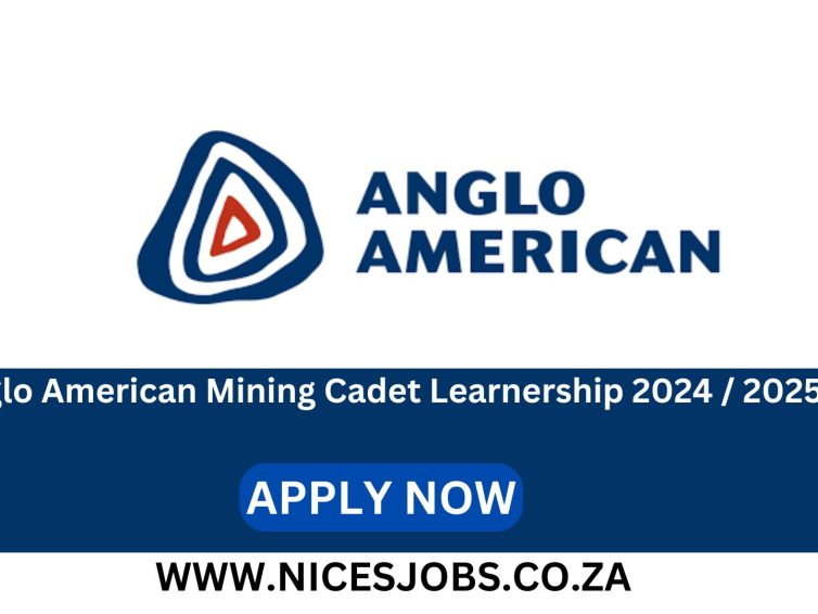 Anglo American Mining Cadet Learnership 2024 / 2025