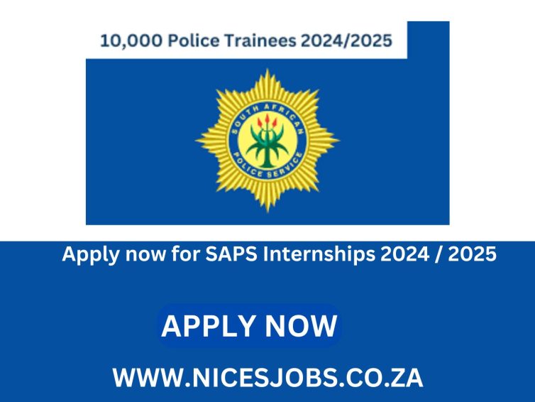 Apply now for SAPS Internships 2024 / 2025